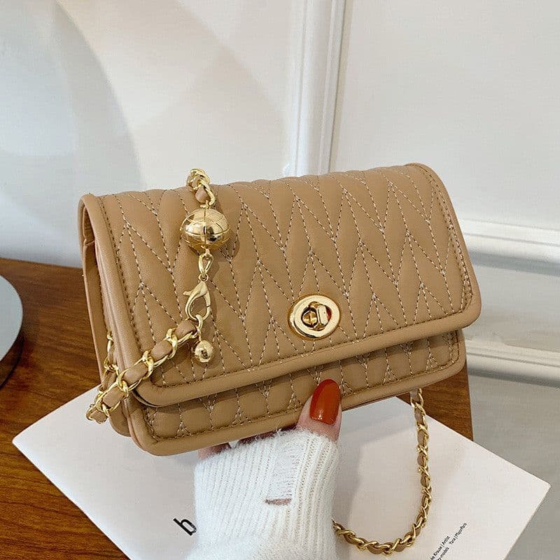 image-Simple Autumn Leisure Fashion Chain Small Square Bag