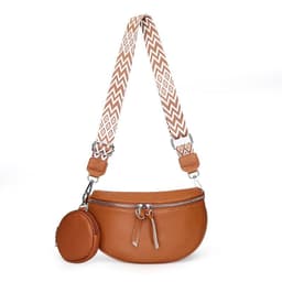 image-Women's Foreign Trade Genuine Leather New Fashion Ches Shoulder Crossbody Cowhide Bag