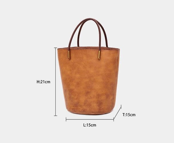 image-Women's Fashion Retro Large Capacity Portable Messenger Bag