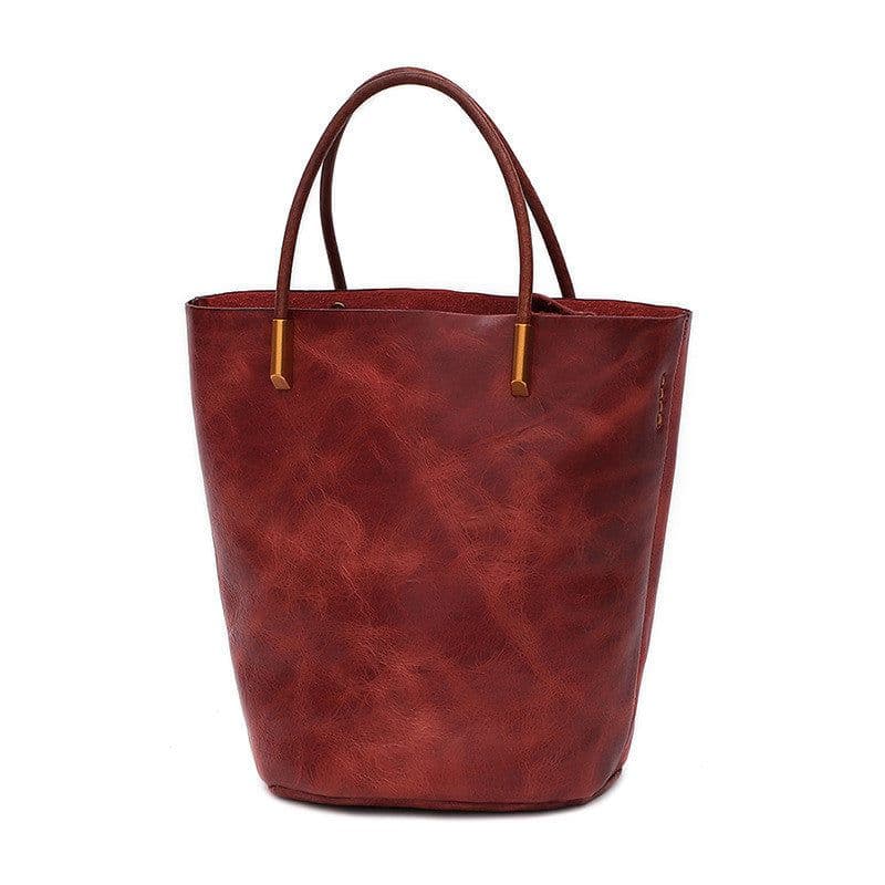 image-Women's Fashion Retro Large Capacity Portable Messenger Bag