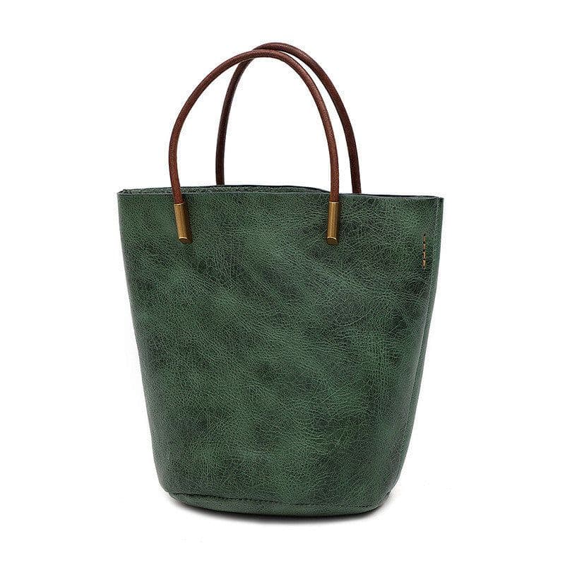 image-Women's Fashion Retro Large Capacity Portable Messenger Bag