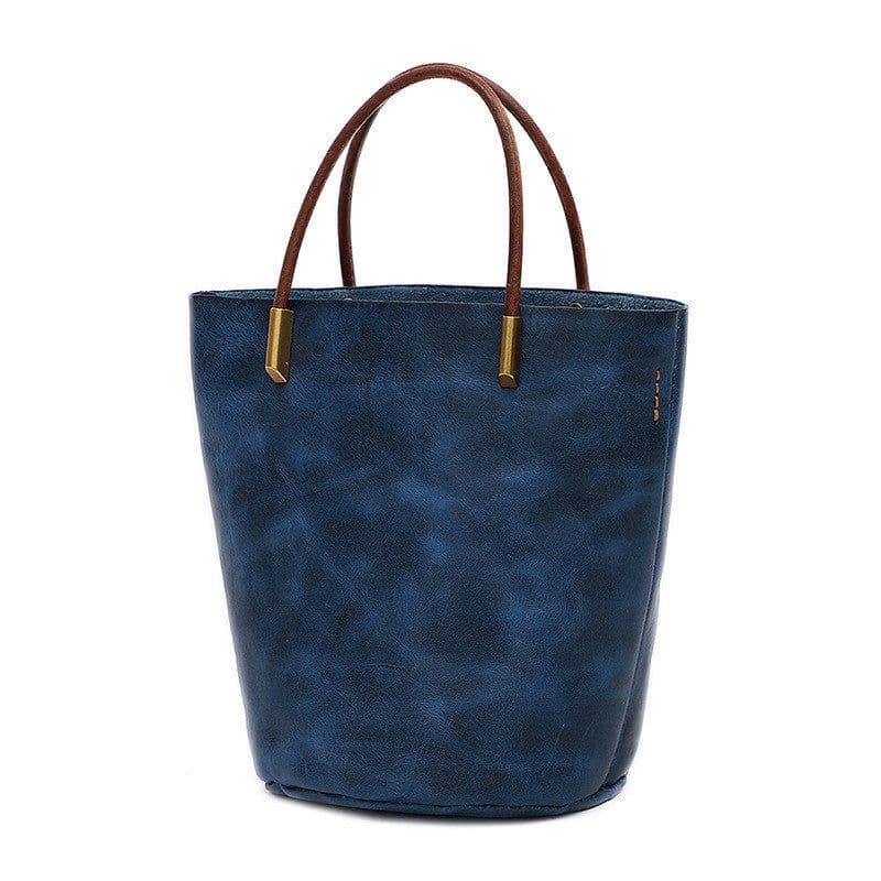 image-Women's Fashion Retro Large Capacity Portable Messenger Bag