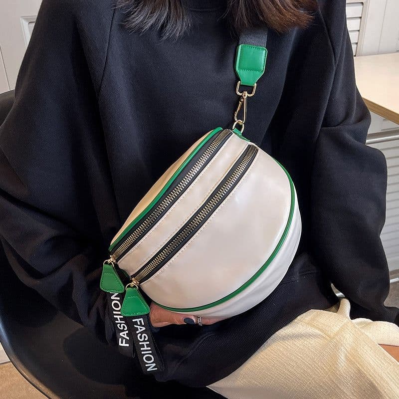 image-Summer New Minority All-match Crossbody Saddle Bag