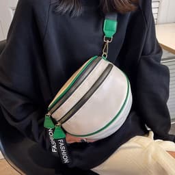 image-Summer New Minority All-match Crossbody Saddle Bag