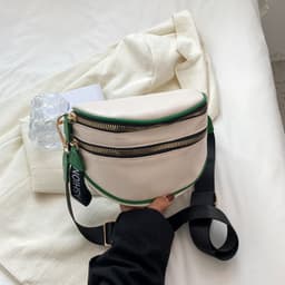 image-Summer New Minority All-match Crossbody Saddle Bag