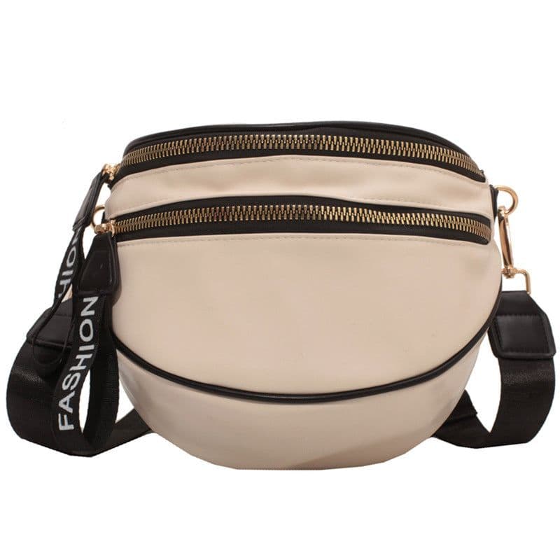 image-Summer New Minority All-match Crossbody Saddle Bag