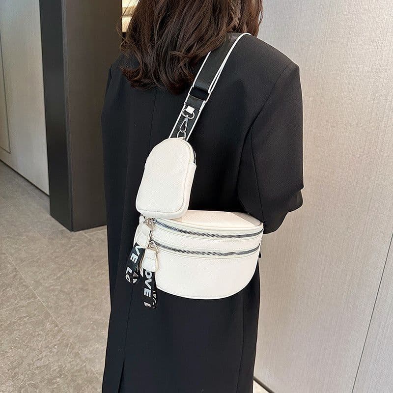 image-Women's Fashion Simple Shoulder Messenger Bag