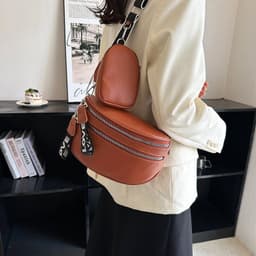 image-Women's Fashion Simple Shoulder Messenger Bag