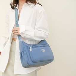 image-Women's Fashion Nylon Canvas Shoulder Messenger Bag