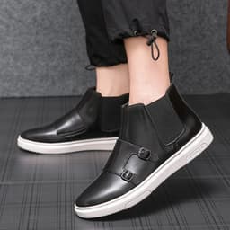image-High-top Board Shoe 38-46 Size Fashion Retro Trend
