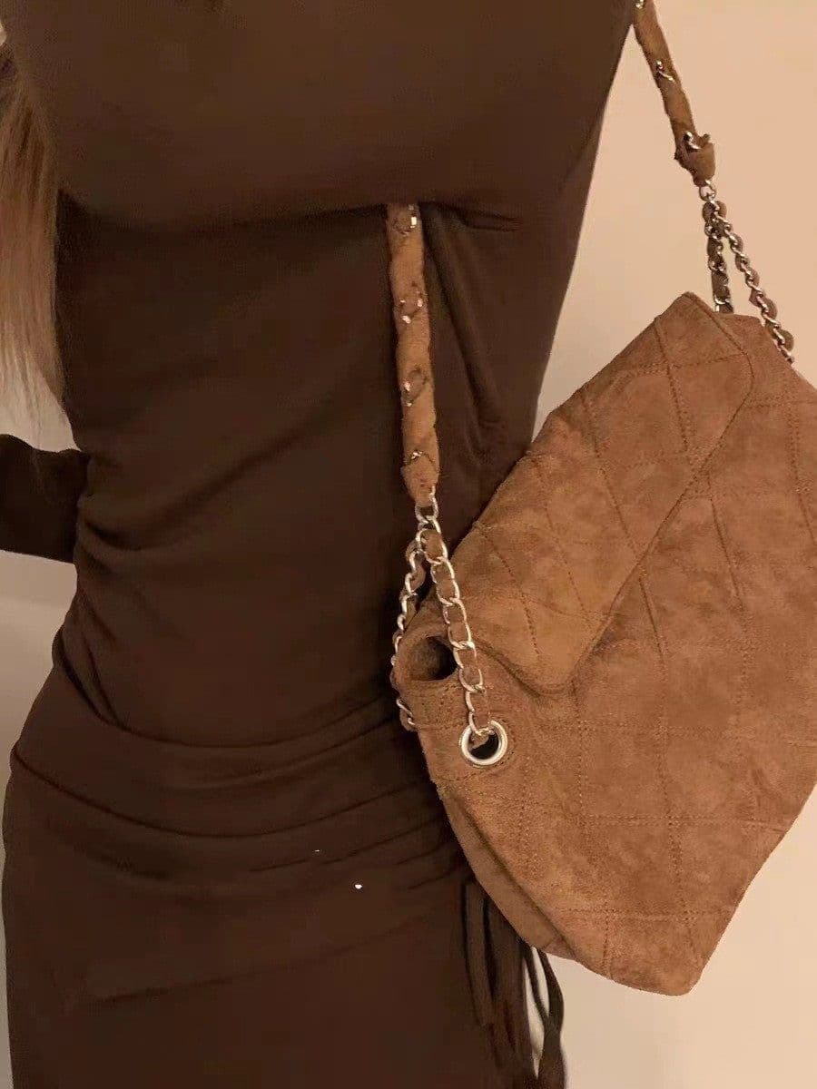 image-Single Shoulder Chain Pack Korean Gentle