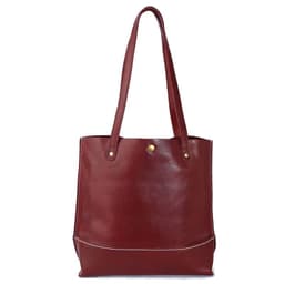 image-Top Layer Cowhide Handbag Korean Casual Large Capacity Women's Shoulder Bag