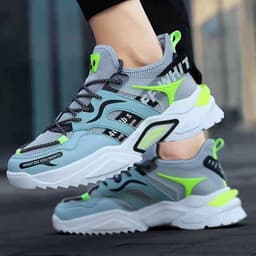 image-Men's Fashion Casual Breathable Platform Sneaker
