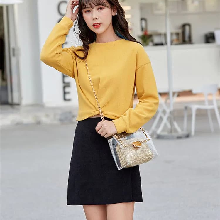 image-Single Shoulder Crossbody Women's Small Square Bag