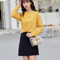 image-Single Shoulder Crossbody Women's Small Square Bag