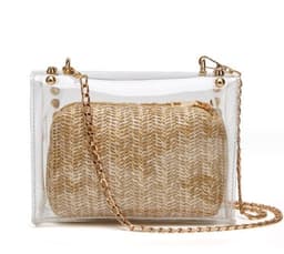 image-Single Shoulder Crossbody Women's Small Square Bag