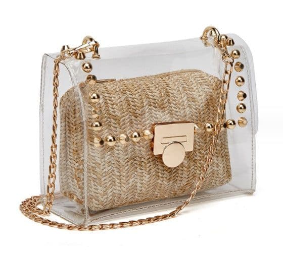 image-Single Shoulder Crossbody Women's Small Square Bag