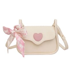 image-Women's Simple Shoulder Bag Fashion Silk Scarf Crossbody
