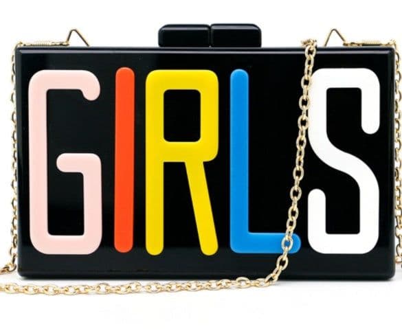 image-Women's Acrylic Letter Bag