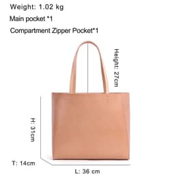 image-Women's Fashion Retro Large Capacity Shoulder Bag
