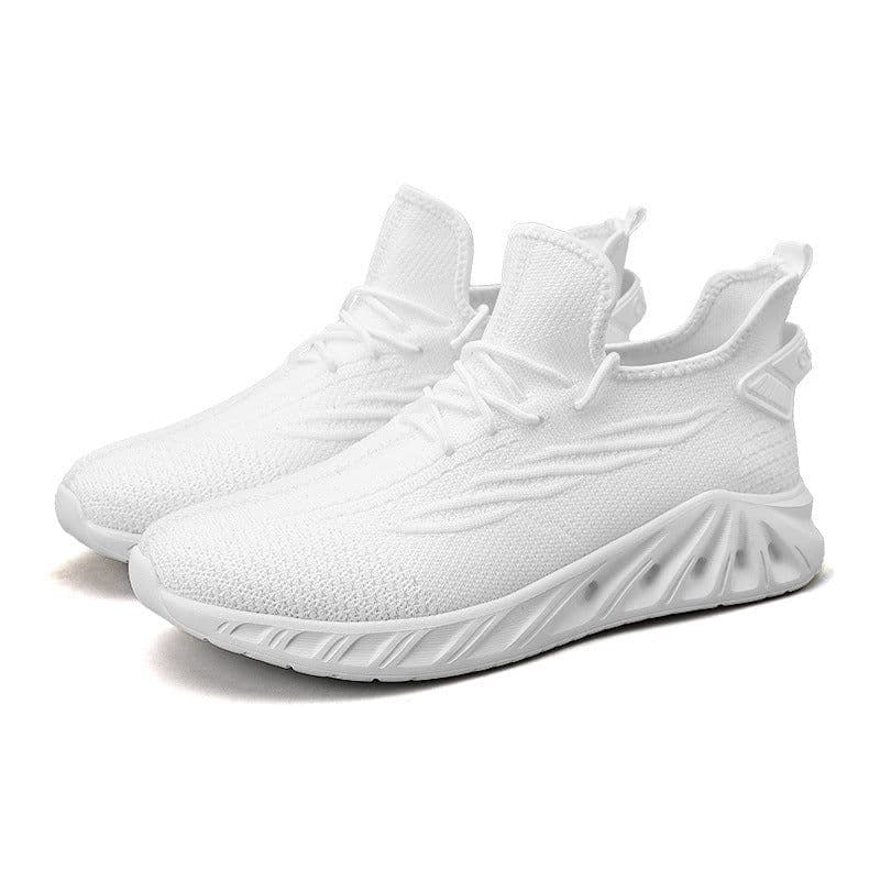 image-Plus Size Flyknit Men's Shoes Leisure Slip-on