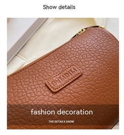 image-Artificial Leather Small Bag For Women Autumn And Winter Wild New Fashion