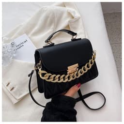 image-Chain Portable Shoulder Western Style Girly And Fashion Crossbody Bag