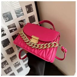 image-Chain Portable Shoulder Western Style Girly And Fashion Crossbody Bag