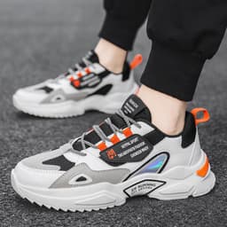 image-Casual White Shoes Thick Sole Daddy Tide Shoes