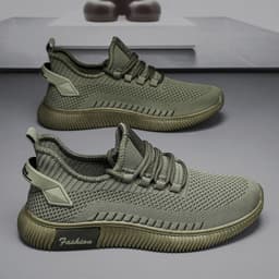 image-Breathable Mesh Shoes Men's Casual All-matching Comfortable And Non-slip Wear-resistant Running Tide Shoes