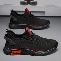 image-Breathable Mesh Shoes Men's Casual All-matching Comfortable And Non-slip Wear-resistant Running Tide Shoes