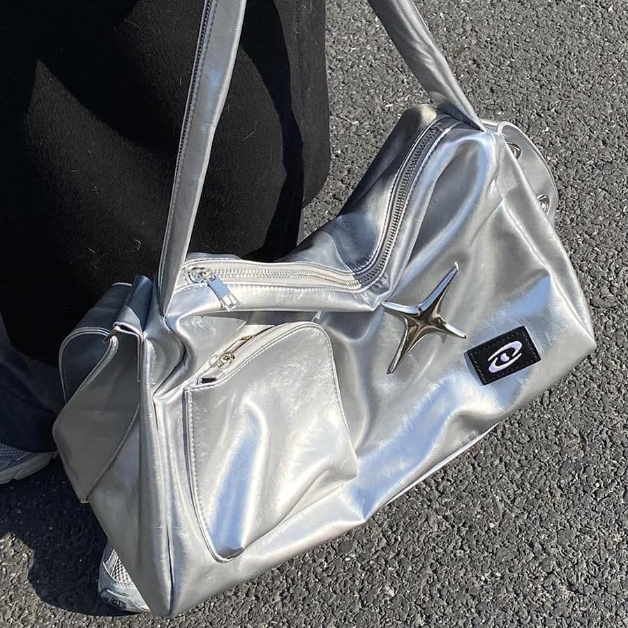 image-Crossbody Tote Prepuce Women's Large Capacity Commuter Bag Shoulder