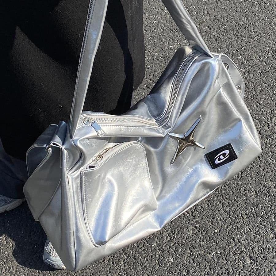 image-Crossbody Tote Prepuce Women's Large Capacity Commuter Bag Shoulder