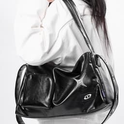 image-Crossbody Tote Prepuce Women's Large Capacity Commuter Bag Shoulder
