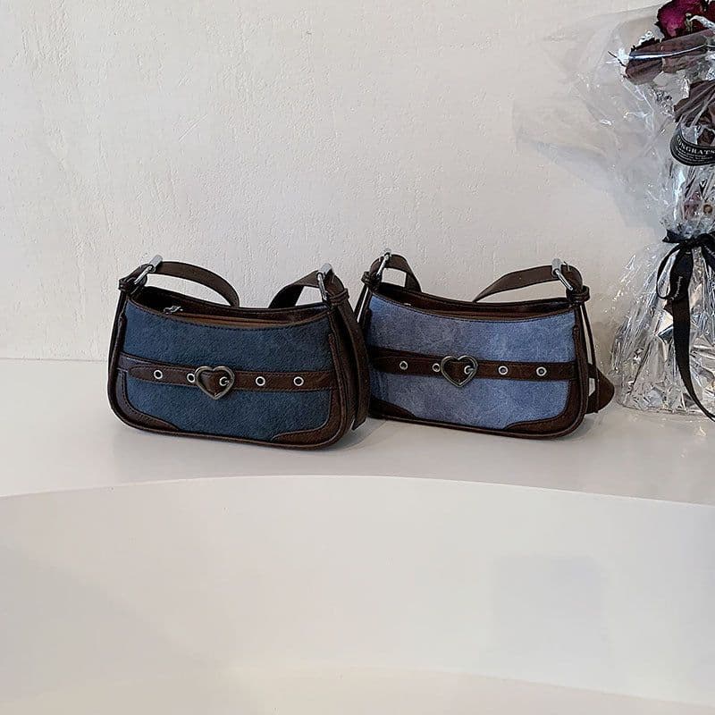 image-Women's Fashion Vintage Cowboy Hundred Shoulder Bag