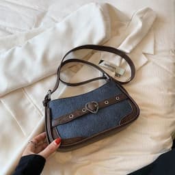 image-Women's Fashion Vintage Cowboy Hundred Shoulder Bag