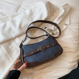 image-Women's Fashion Vintage Cowboy Hundred Shoulder Bag