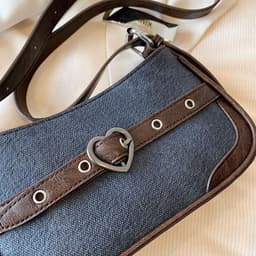 image-Women's Fashion Vintage Cowboy Hundred Shoulder Bag