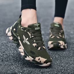 image-Sports Casual Camouflage Military Training Running Shoes