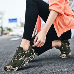 image-Sports Casual Camouflage Military Training Running Shoes