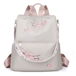 image-Women's Fashion Simple Ethnic Style Embroidery Casual Backpacks