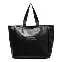 image-Large Capacity Tote Bag Women Fashion Versatile Solid Shoulder Bags Waterproof Designer Luxury Handbag Trend Personalized Travel Bag