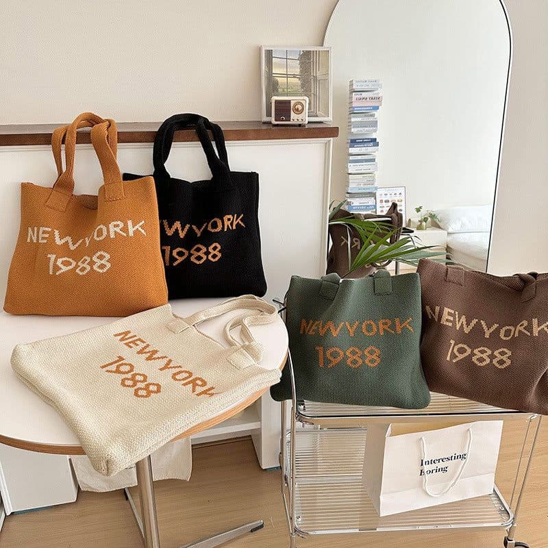 image-Women's Stylish Simple And Versatile Large Capacity Shoulder Tote