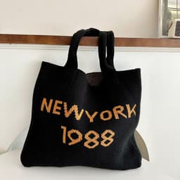 image-Women's Stylish Simple And Versatile Large Capacity Shoulder Tote