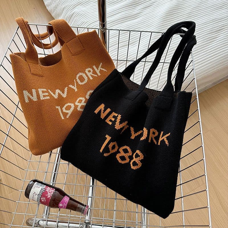 image-Women's Stylish Simple And Versatile Large Capacity Shoulder Tote