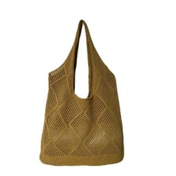 image-Women's Fashion Hollowed-out Shoulder Woven Bag