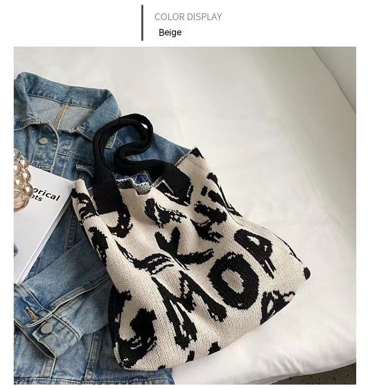 image-Women's Fashion Large-capacity Shoulder Handbag