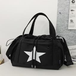 image-Canvas Bag Japanese All-match Crossbody Bag
