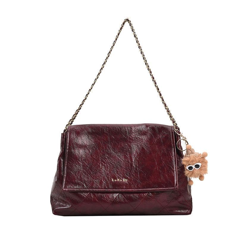 image-Retro Simple Women's Bag Commuter Large Capacity