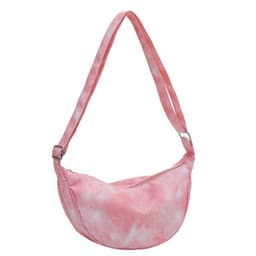 image-Women's Canvas Shoulder Simple Casual Messenger Bag For Female Students